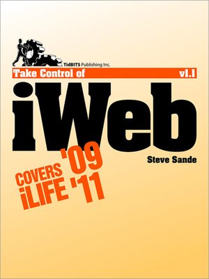 cover image of Take Control of iWeb '09